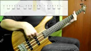 Muse  Psycho Bass Cover Play Along Tabs In Video [upl. by Addia]