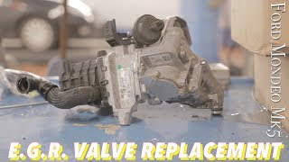 Ford Mondeo Mk5 Abomination EGR Valve Replacement [upl. by Parnell489]