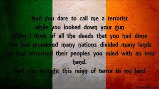 Wolfe Tones  Joe McDonnell Lyrics [upl. by Nagirrek283]