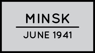 Barbarossa Visualized The Battle of BialystokMinsk June 1941 Episode 2 [upl. by Granoff599]