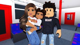 24 HOURS STUCK ON A TRAIN  Bloxburg Family [upl. by Adner]