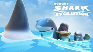 Hungry Shark Evolution  Abysshark Reveal [upl. by Eillib]