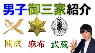 学校選び男子御三家を完全解説 [upl. by Corrina]