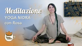 Meditazione Yoga Nidra  10 minuti  Rilassamento profondo ✨ via ansia e paure [upl. by Jud550]