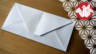 Origami  Lettreenveloppe Senbazuru [upl. by Ahsenak]