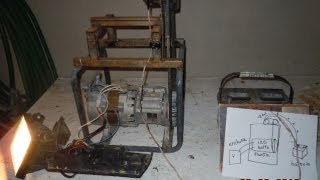 Como hacer electricidad gratis de 12 a 120 volts tutorial [upl. by Chem]