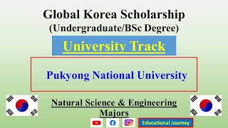 Pukyong National University  University Track Application  GKS  Multidisciplinary Studies [upl. by Devinna]