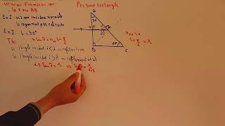 Optique géométrique exercice corrigé  Le prisme patie 1 TD darija [upl. by Aglo]