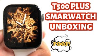 T500 PLUS SMARTWATCH UNBOXING amp INITIAL REVIEW  ENGLISH [upl. by Othilia]