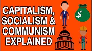 CAPITALISM SOCIALISM amp COMMUNISM EXPLAINED SIMPLY [upl. by Adelaida423]