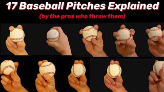 17 Baseball Pitches Explained Copy These 4 Pro’s PITCHING GRIPS and Dominate Today ⚾️ [upl. by Head]