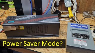 SUNGOLDPOWER Inverter Power Saver Mode  Is It Useful [upl. by Heer135]