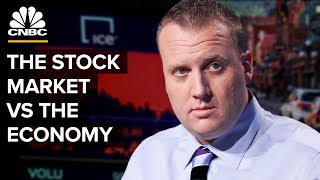 The Difference Between The Stock Market And The Economy [upl. by Aicemaj]