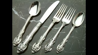 What Is My Sterling Flatware Worth [upl. by Effy]