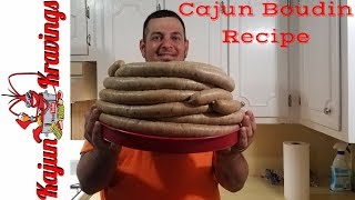 Cajun Boudin Recipe Updated Version Step By Step [upl. by Dov]