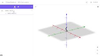 Graficar Funciones Vectoriales con Geogebra 3D [upl. by Eenot]