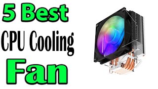 TOP 5 BEST CPU Cooling Fan On Aliexpress 2024 [upl. by Jamilla]