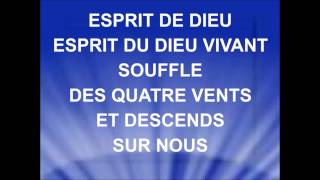 ESPRIT DE DIEU  Samuel Olivier  Collectif Cieux Ouverts [upl. by Destinee]