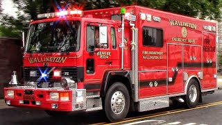 Fire Trucks Responding Compilation Part 39  From Across New Jersey [upl. by Johna]