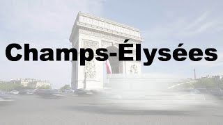 How to Say Champs Élysées CORRECTLY amp WHY French Pronunciation [upl. by Nedyrb]