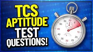 TCS APTITUDE TEST Questions Explanations amp ANSWERS TCS NQT 2021 Aptitude Questions [upl. by Aluk]