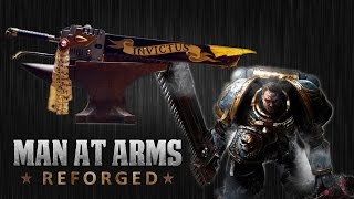 Warhammer 40K Chainsword  MAN AT ARMS REFORGED [upl. by Kettie]