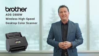 Brother ADS2800 Scanner review with Marc Saltzman [upl. by Reisman]