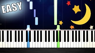 Au clair de la lune  EASY Piano Tutorial by PlutaX [upl. by Peterus]