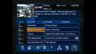 DIRECTV Channel Surfing AprilMay 2006 [upl. by Tobin542]