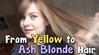 Fix Brassy Blonde Hair  Loreal Excellence 71 Ash Blonde [upl. by Inverson]