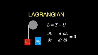 The Atwood Machine with Lagrangian Mechanics [upl. by Eisso911]