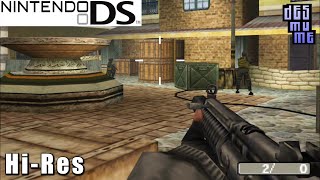 Call of Duty Modern Warfare Mobilized  Nintendo DS Gameplay High Resolution DeSmuME [upl. by Airtemed]