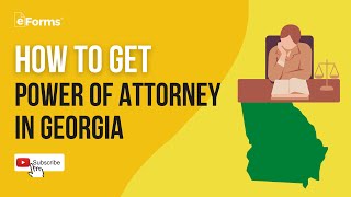 Power of Attorney in Georgia  Signing Requirements  EXPLAINED [upl. by Reave]