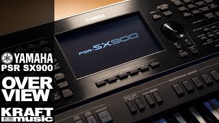 Yamaha PSRSX900  Overview with Gabriel Aldort [upl. by Diannne]