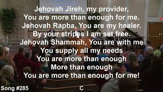 He Paid A Debt  Jehova Jireh  Cloverdale Bibleway [upl. by Keeler]