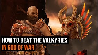 How To Beat All 9 Valkyries in God of War [upl. by Kezer]