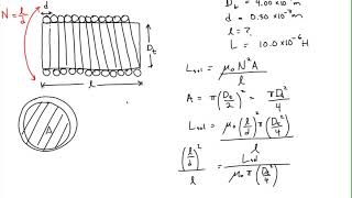 Finding the Length of Solenoid [upl. by Trescha]