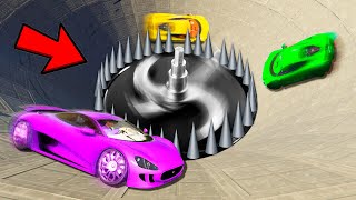 I KILLED CHOP IN CAR BLENDER CHALLENGE GTA 5 [upl. by Enihsnus]