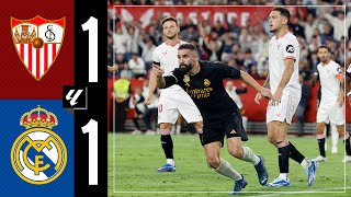 Sevilla FC 11 Real Madrid  HIGHLIGHTS  LaLiga 202324 [upl. by Ffilc241]