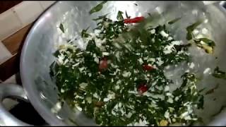 Healthy Ponnanganni Keerai Poriyal in Tamil  பொன்னாங்கண்ணி கீரை பொரியல் [upl. by Hillie916]