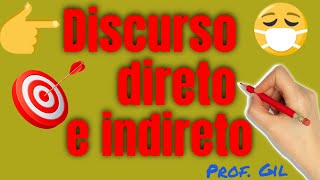 Discurso direto e discurso indireto [upl. by Abad]