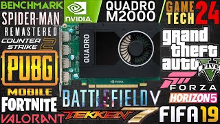 Nvidia Quadro M2000 Gaming Performance in 2024 [upl. by Anirol]