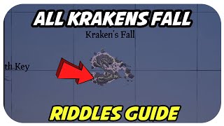 All Kraken’s Fall Riddles Guide  Sea Of Thieves [upl. by Osrock195]