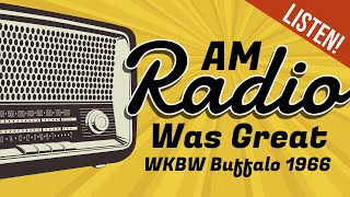 AM Radio Broadcast WKBW Buffalo January 23 1966 [upl. by Wescott]