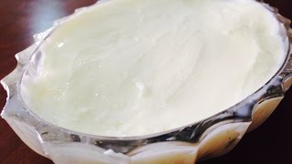 Cómo hacer la mantequilla de leche en casa [upl. by Chapel]