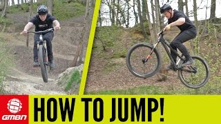 How To Jump A Mountain Bike [upl. by Nhguaval]