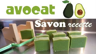 Recette 🥑SAVON à lavocat🥑  🧪  FOCUS sur la soude caustique [upl. by Agnizn]