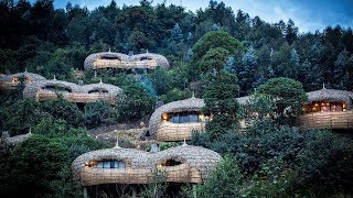 Bisate Lodge Rwanda SPECTACULAR hotel near the gorillas [upl. by Airotcivairam]