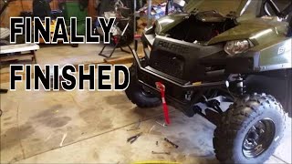 SuperAtv winch Install on the Polaris Ranger Part 3 [upl. by Handy]