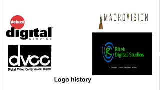 Deluxe digital studios dvcc macrovision ritek digital studios logo history [upl. by Ilysa689]